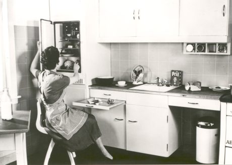 Cozinha de Frankfurt, desenhado por Margarete Schütte-Lihotzky — Foto: Wikimedia Commons / Creative Commons